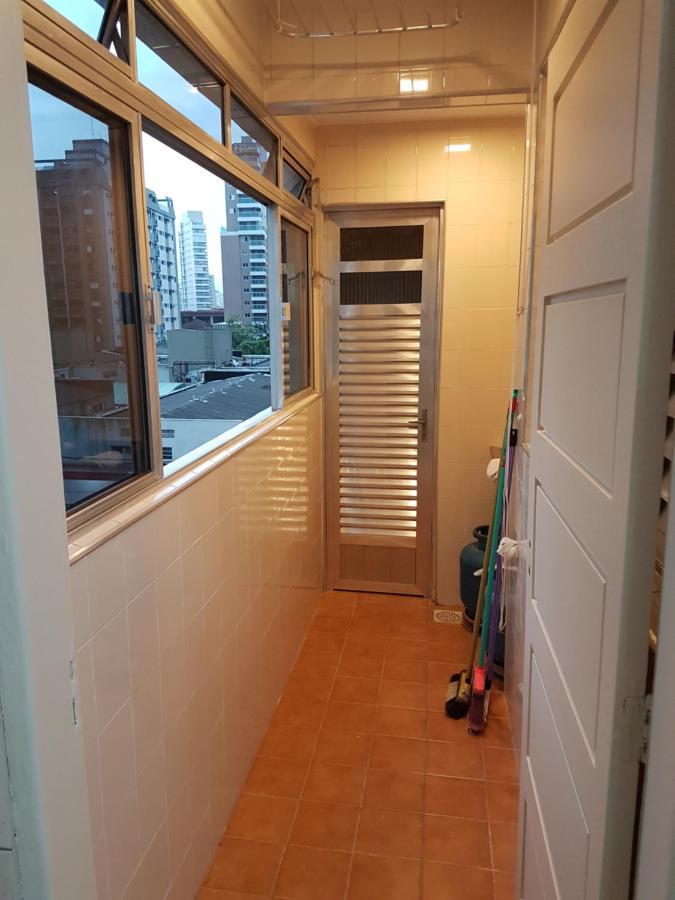 Apartamento Em Frente A Praia Do Embare - Santos Eksteriør bilde