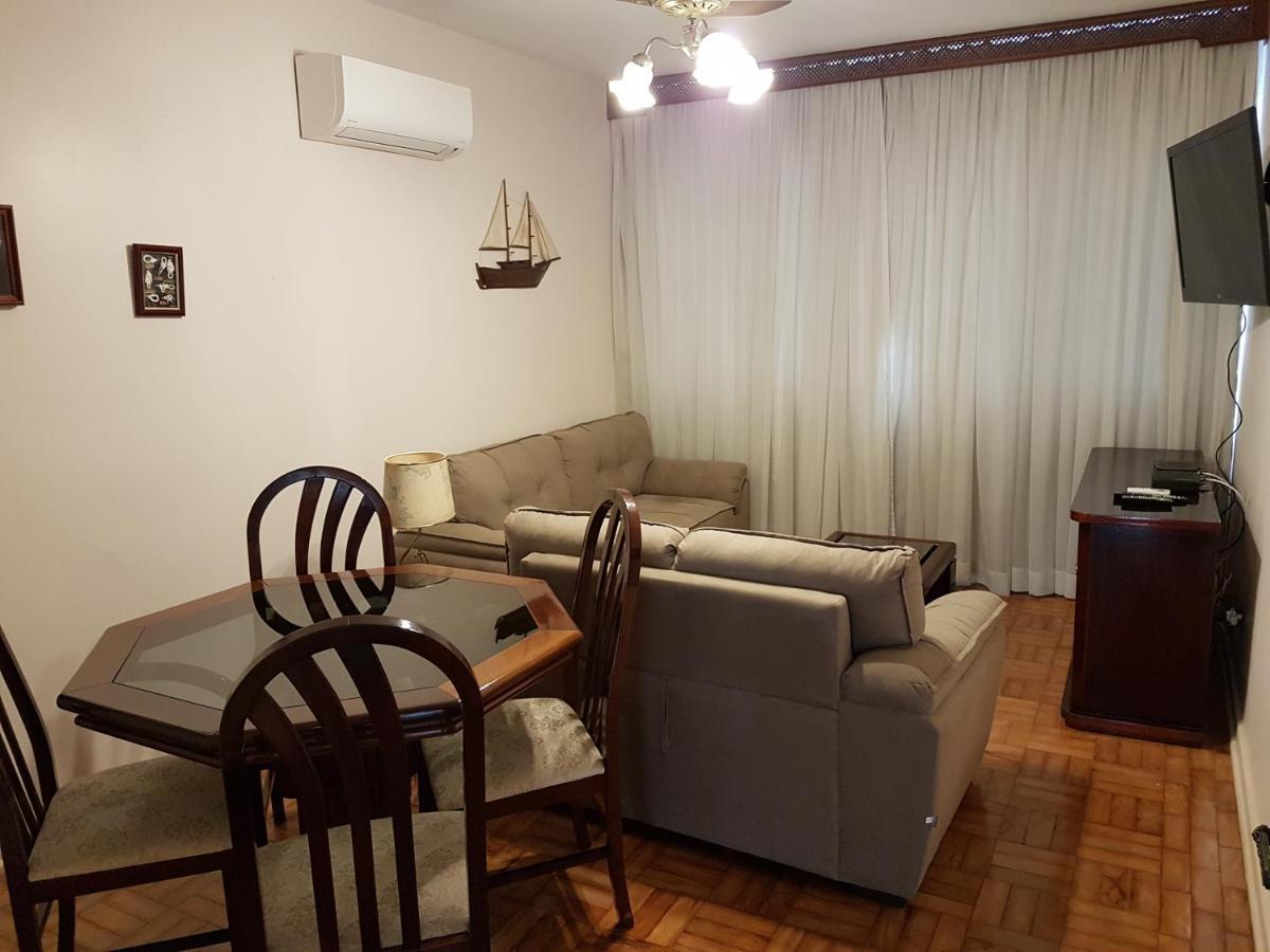 Apartamento Em Frente A Praia Do Embare - Santos Eksteriør bilde